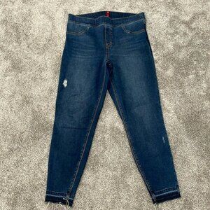 SPANX Women's Skinny Jeans - Dark Blue